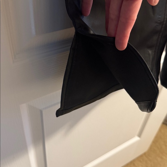 We The Free Faux Leather Slit Pants - Picture 2 of 9